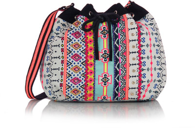 

Shaun Design Messenger Bag(Multicolor)