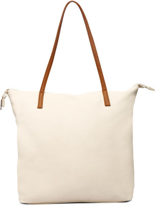 

Cappuccino Shoulder Bag(White, Beige), Beige;white