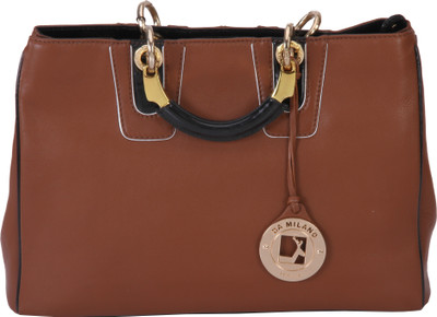 

Da Milano Hand-held Bag(Brown)