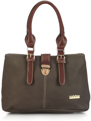 

Calvino Hand-held Bag(Grey)