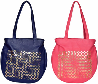 Cuddle Hand-held Bag(Blue, Pink)