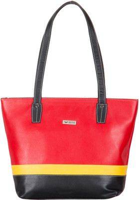 

Bern Hand-held Bag(Red, Yellow, Black), Black;red;yellow
