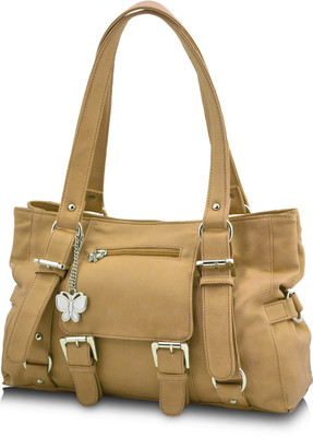 

Butterflies Hand-held Bag(Beige)