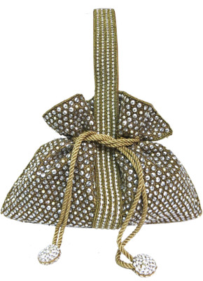 Kawaii Pouch Potli(Gold)
