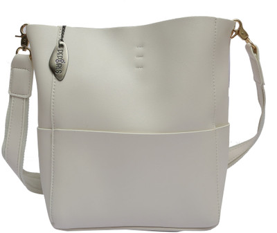 

Pepgirls PG-189 Shoulder Bag(White, 8 inch)