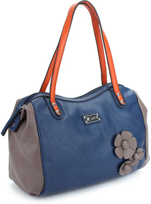 

Lavie Hand-held Bag(Orange, Blue, Grey), Blue;grey;orange
