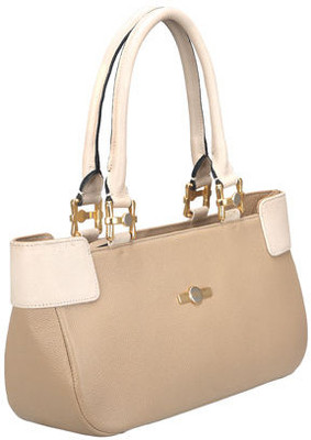 

Adamis Hand-held Bag(Beige, White)