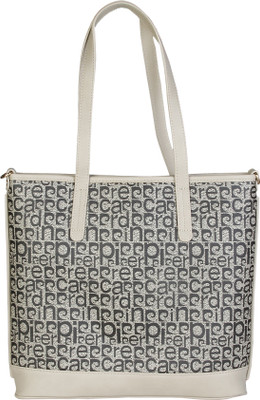 

Pierre Cardin Shoulder Bag(Grey, Black), Black;grey