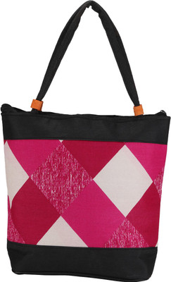 

Global Gifts Shoulder Bag(Pink, Black), Black;pink