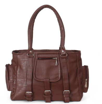 

Gurnoor Hand-held Bag(Brown)
