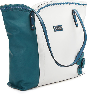 

Lavie Tote(White, Blue), Blue;white