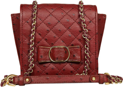 

Da Milano Shoulder Bag(Red)