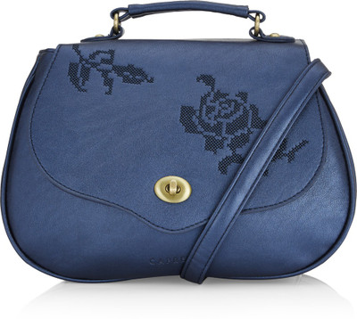 

Caprese Satchel(Blue)