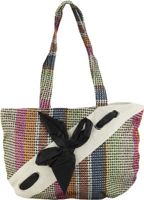 

iSweven Tote(Red, Beige), Beige;red
