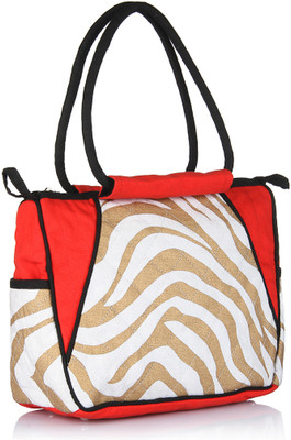 

Home Heart Hand-held Bag(Red, White)