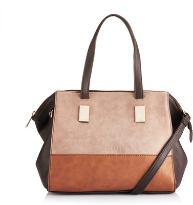 

Caprese Satchel(Brown, Pink)