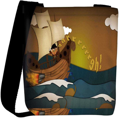 

Snoogg RPC-2683-SLTOBAG Shoulder Bag(Multicolor, 18 inch)
