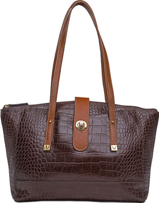 

Hidesign Hand-held Bag(Brown, Tan)