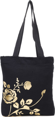 

Haqeeba Tote(Black, Gold)