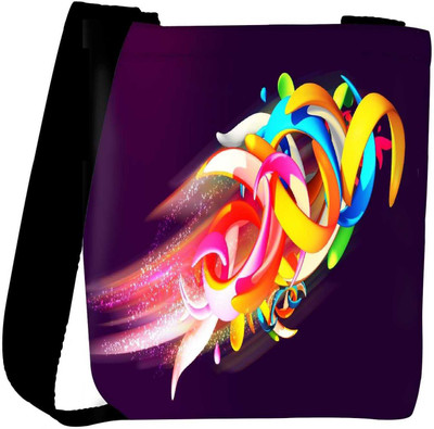 

Snoogg Sling Bag(Purple)