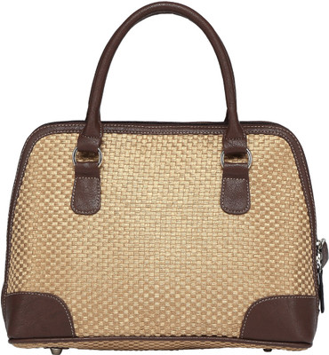 

Starz Hand-held Bag(Beige, Brown)