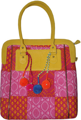

Lal Haveli Hand-held Bag(Multicolor)