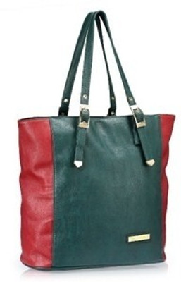 

Lino Perros Hand-held Bag(Red, Green), Green;red