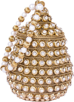 

ShravyaArts Pouch Potli(Gold)