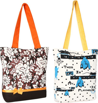 

Kanvas Katha Tote(Multicolor)