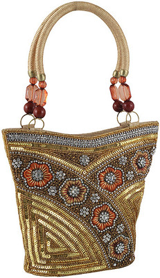 Metro Hand-held Bag(Gold)