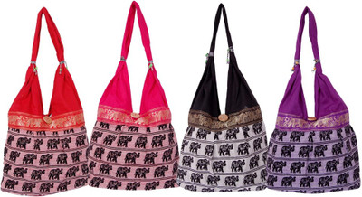 

Fashion Bizz Shoulder Bag(Multicolor)