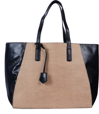 

Fashion67 Hand-held Bag(Brown, Black), Black;brown