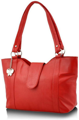 

Butterflies Hand-held Bag(Red)