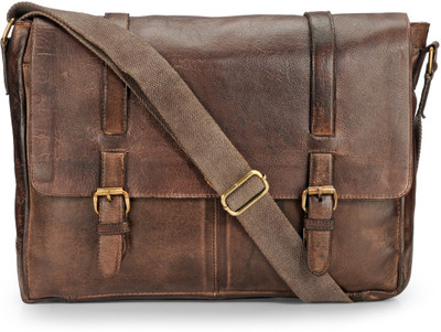 

Teakwood Messenger Bag(Brown)