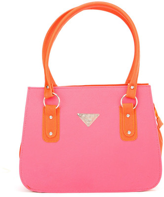 

Cottage Hand-held Bag(Pink, Orange), Orange;pink