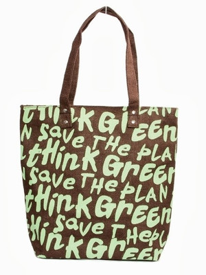 

Jute Tree Tote(Brown)