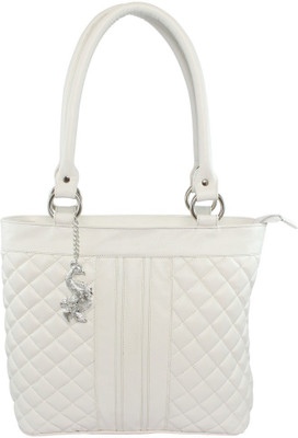 

Peacock Hand-held Bag(White)