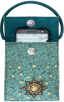 

Beadworks Pouch Potli(Green)
