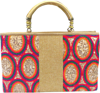 

Bhamini Hand-held Bag(Gold)