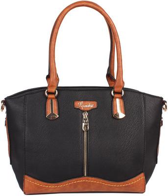 

Luvoksi Shoulder Bag(Black, Tan)