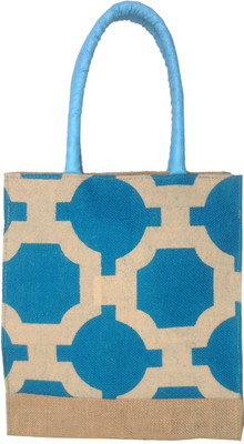 

Foonty Tote(Blue, Beige), Beige;blue