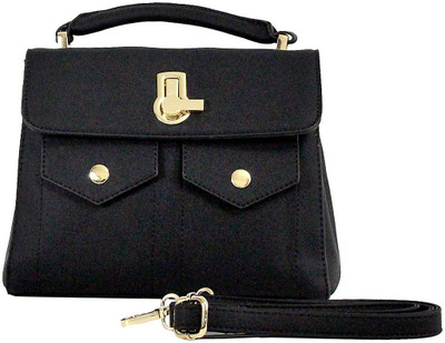 Meraki Accessories Hand-held Bag(Black)