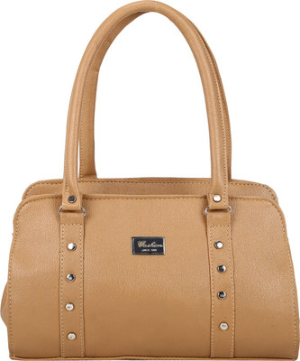 Mukul Collection Hand-held Bag(Brown)