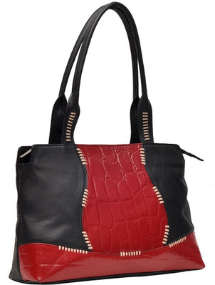 

Hawai Hand-held Bag(Red, Black), Black;red