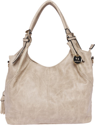 Fur Jaden Hand-held Bag(Beige)
