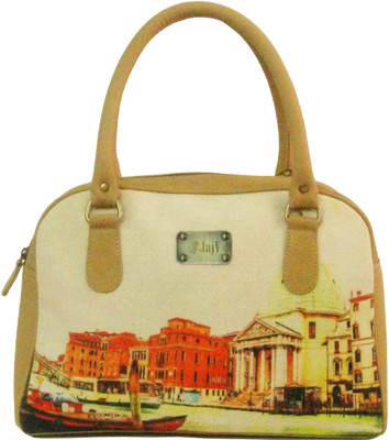 

JAJV Hand-held Bag(Beige)