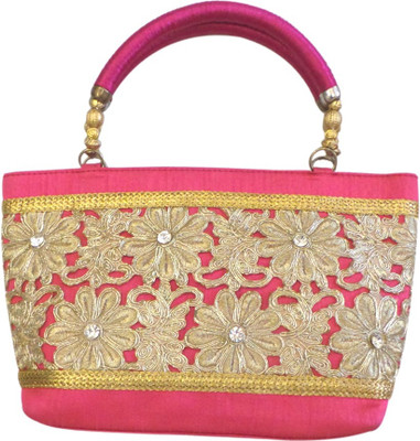 

Bhamini Hand-held Bag(Pink)