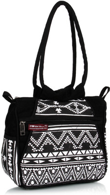 

Home Heart Hand-held Bag(Black, White)