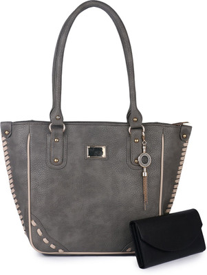 

Women Marks Shoulder Bag(Grey)