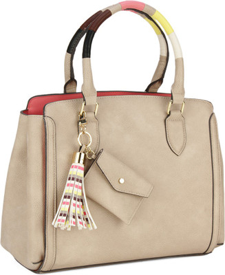 

ALDO Satchel(Beige, Pink)